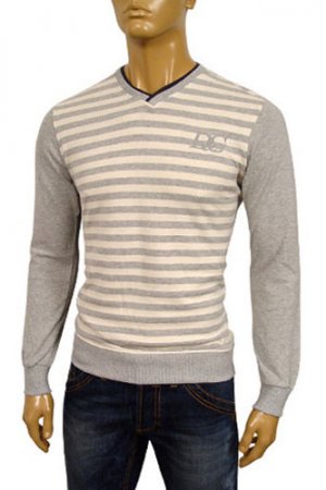 DOLCE & GABBANA Mens V-Neck Sweater #170