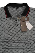 GUCCI Men's Long Sleeve Polo Shirt #308