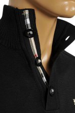 BURBERRY Men's Button Up Knitted Sweater #14