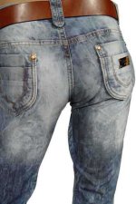 GUCCI Lady's Jeans With Belt #7