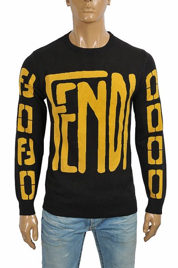 FENDI Men's Round Neck Sweater 68 - Click Image to Close