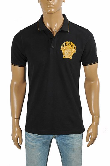 VERSACE Medusa polo shirt with front embroidery 189 - Click Image to Close