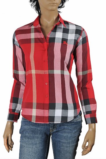 DF NEW STYLE, BURBERRY Ladies' Dress Shirt 244 - Click Image to Close