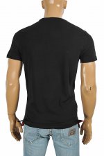 PRADA Men's cotton t-shirt with front logo appliquÃ© 109