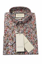 GUCCI Men's Liberty floral shirt 412