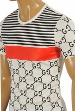 GUCCI cotton T-shirt with GG print #235