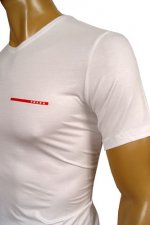 PRADA V-Neck Short Sleeve Tee #56