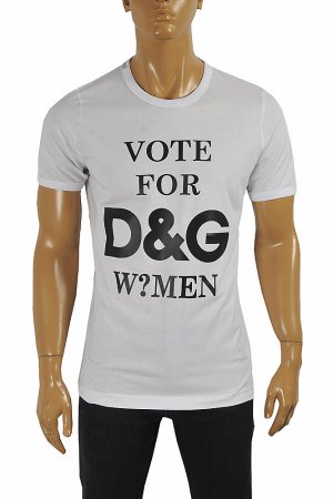DOLCE & GABBANA high quality men's cotton T-Shirt #250