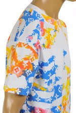 LOUIS VUITTON men's monogram printed t-shirt 17