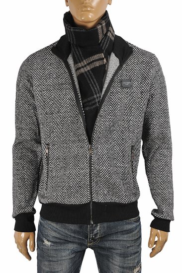DOLCE & GABBANA Men's Zip Knitted Jacket 427 - Click Image to Close