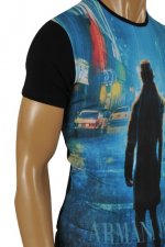 ARMANI JEANS Men's Short Sleeve Tee In Navy Blue #93