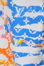 LOUIS VUITTON men's monogram printed t-shirt 17