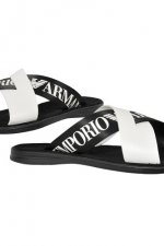 EMPORIO ARMANI Men's Leather Sandals #256