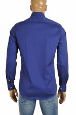 BURBERRY men's cotton dress shirt with embroidery 260