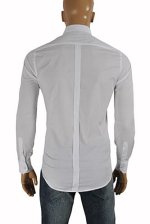 GUCCI Men's Dress Shirt Embroidered with Snakes #372