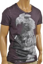 EMPORIO ARMANI Men's Crew-neck Short Sleeve Tee #85