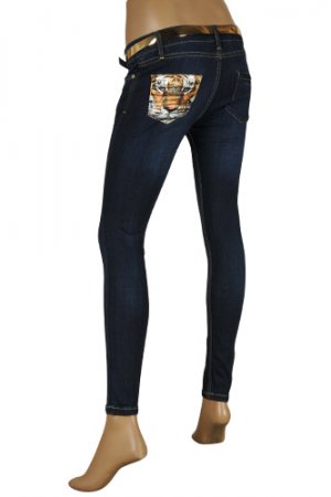 ROBERTO CAVALLI Ladies' Skinny Fit Jeans With Belt #82