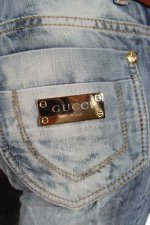 GUCCI Lady's Jeans With Belt #7