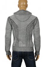 DOLCE & GABBANA Men's Knitted Hooded Jacket #381