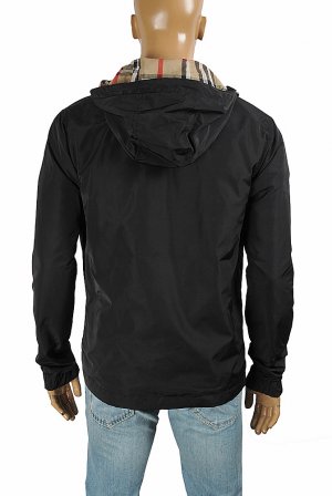 BURBERRY Men's Zip Hooded Jacket 64