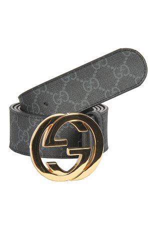 GUCCI GG men’s leather belt 66