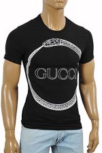 GUCCI Ouroboros print T Shirt 216