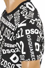 DSQUARED2 Men's logo sticker print t-shirt 15