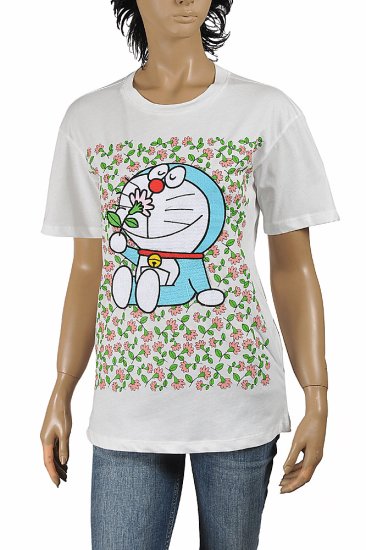 Doraemon and Gucci cotton T-shirt 295 - Click Image to Close