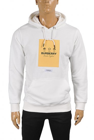 BURBERRY Men's Cotton Hoodie 303 - Click Image to Close