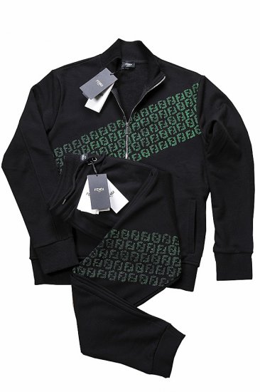 black fendi tracksuit