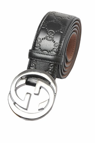 GUCCI Double G Buckle Belt In Black 56 - Click Image to Close