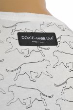 DOLCE & GABBANA T-Shirt with leopard print #253