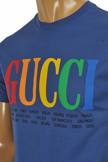 royal blue gucci shirt