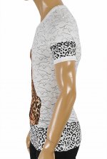 DOLCE & GABBANA T-Shirt with leopard print #253