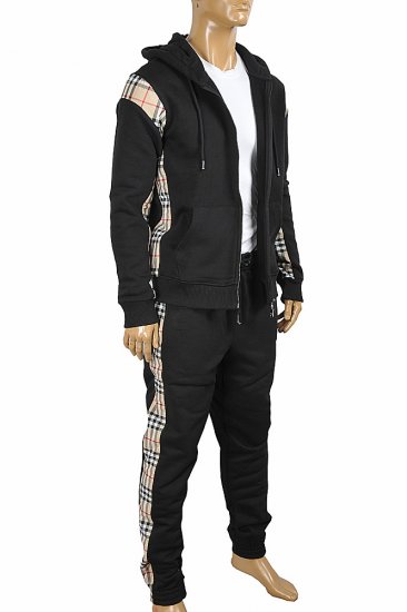 BURBERRY Men Tracksuit In Black 61 - Click Image to Close