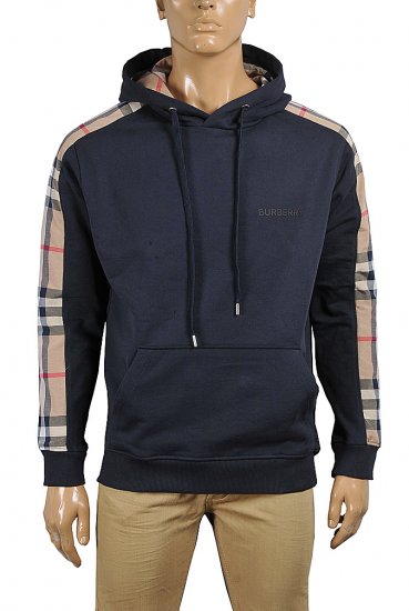 BURBERRY Men's Cotton Hoodie 302 - Click Image to Close