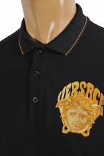 VERSACE Medusa polo shirt with front embroidery 189
