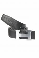 HERMES Men's Reversible Leather Belt 73