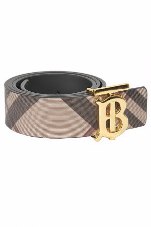 BURBERRY men’s reversible leather belt 70