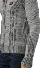 DOLCE & GABBANA Men's Knitted Hooded Jacket #381