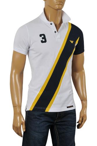 EMPORIO ARMANI Men's Polo Shirt #240 - Click Image to Close