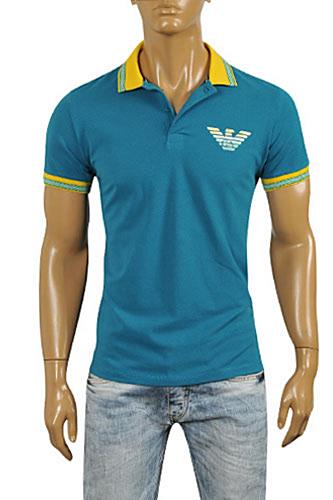 EMPORIO ARMANI Men's Polo Shirt #248 - Click Image to Close