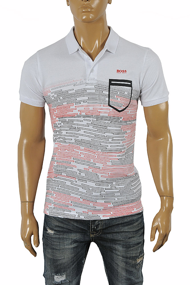 boss polo shirt mens