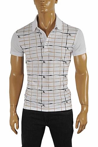BURBERRY Men's Polo Shirt #238 - Click Image to Close