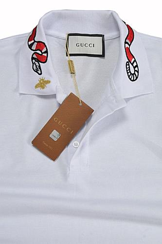 GUCCI Men's polo Kingsnake embroidery #375