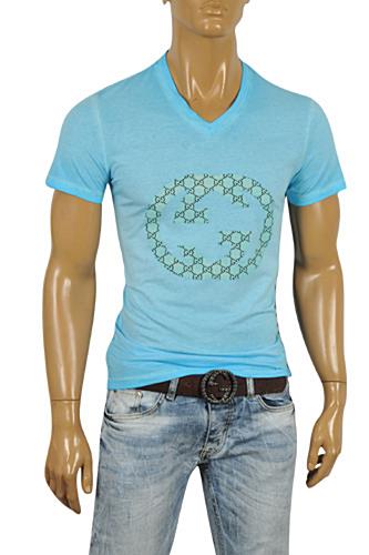GUCCI Men's Short Sleeve Tee #181 - Click Image to Close