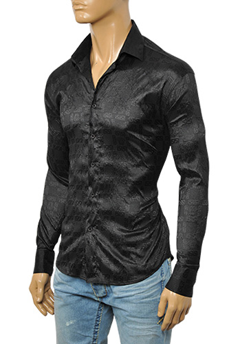 versace men dress shirt