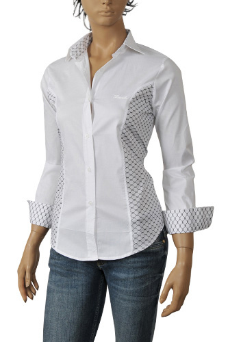 GUCCI Ladies Dress Shirt #268 - Click Image to Close