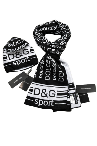 DOLCE & GABBANA Men's Hat/Scarf Set #104