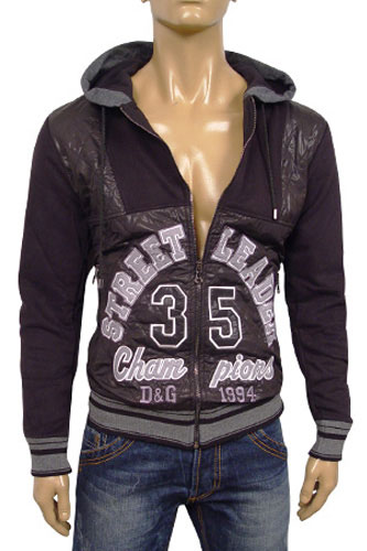 DOLCE & GABBANA Mens Zip Up Hoodie #308 - Click Image to Close